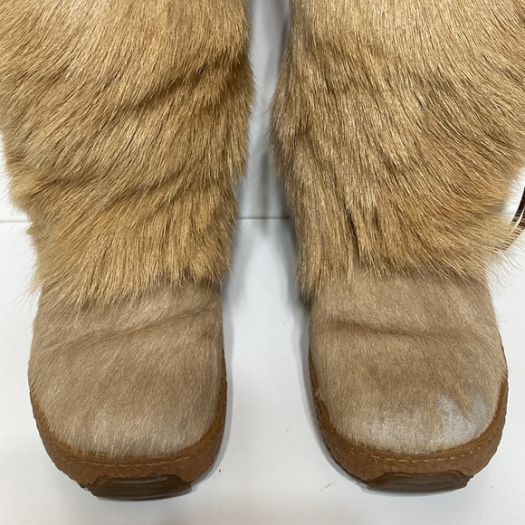 Pajar Goat Fur Boots with Leather Top Designs - Picture 5 of 17